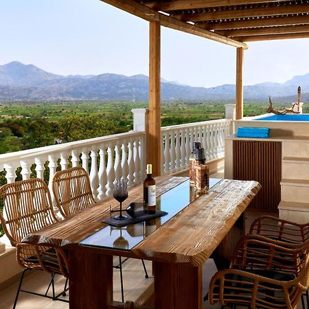 Mylostassi Villas With Balcony Plunge Pool Plati (Crete) Exterior foto