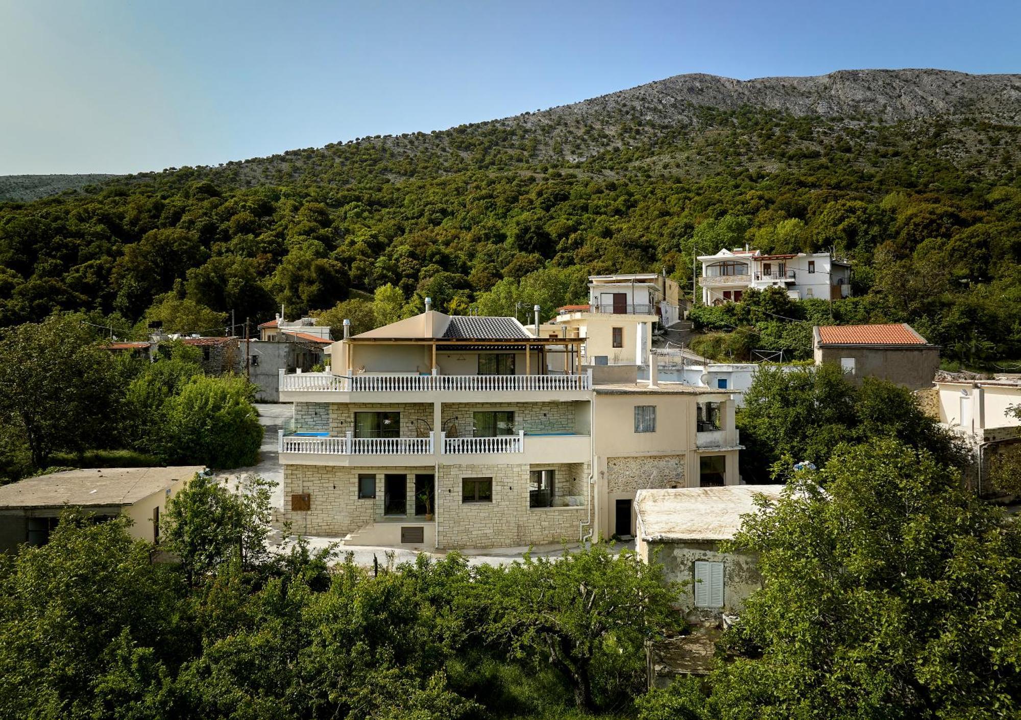 Mylostassi Villas With Balcony Plunge Pool Plati (Crete) Exterior foto