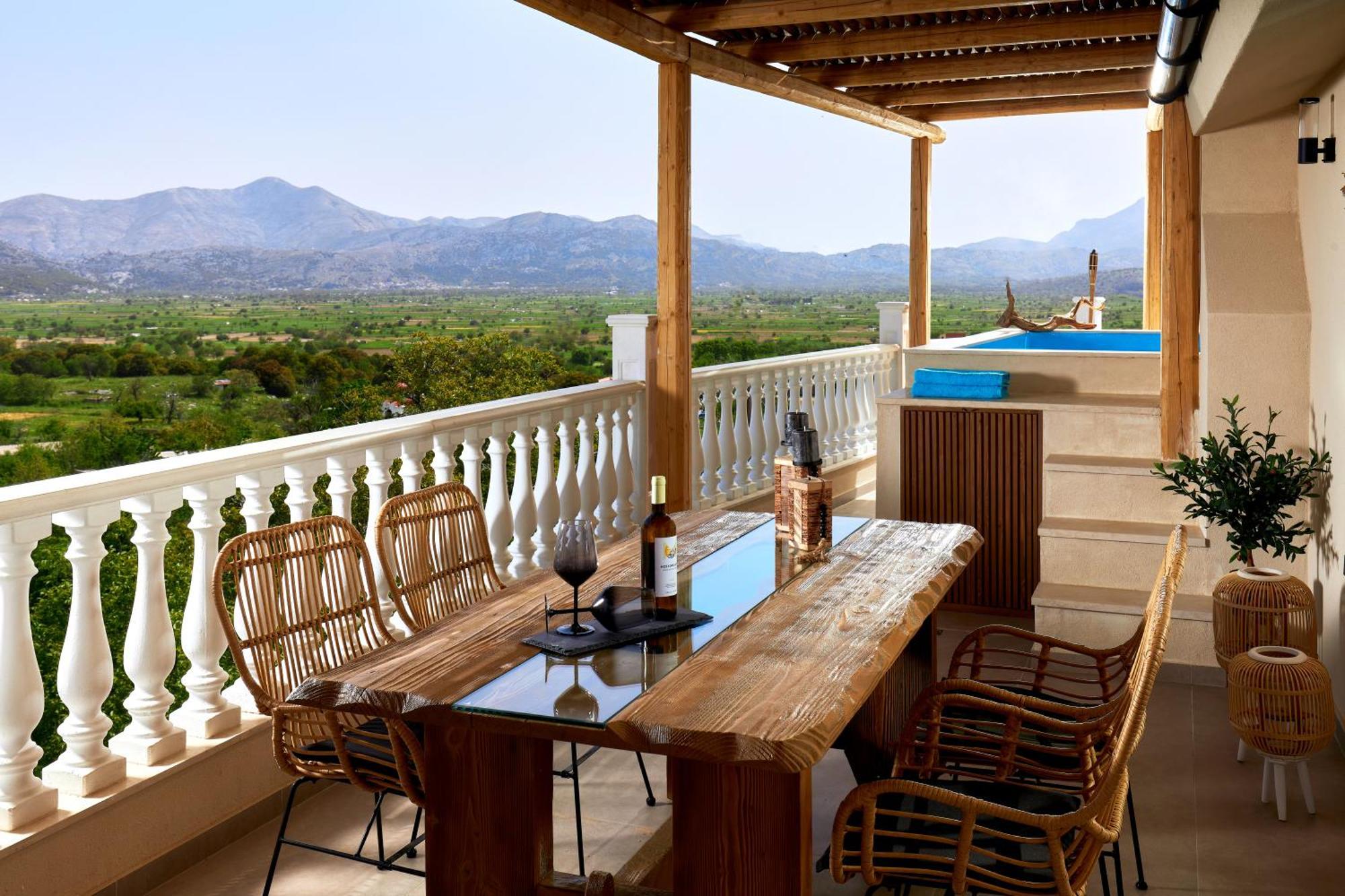 Mylostassi Villas With Balcony Plunge Pool Plati (Crete) Exterior foto