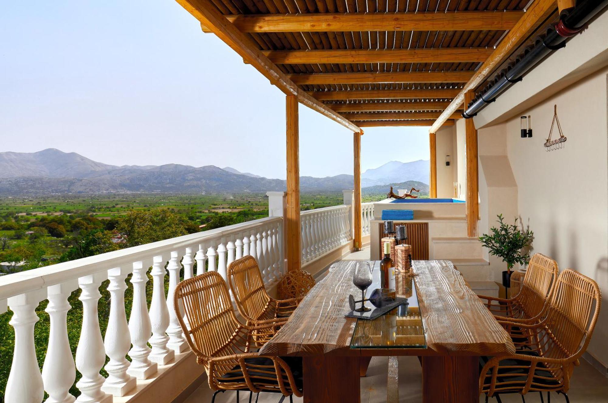 Mylostassi Villas With Balcony Plunge Pool Plati (Crete) Exterior foto