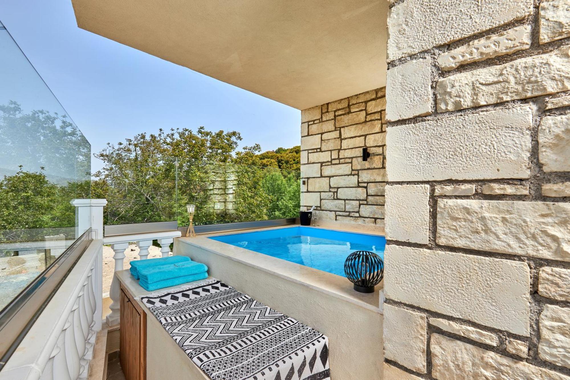 Mylostassi Villas With Balcony Plunge Pool Plati (Crete) Exterior foto